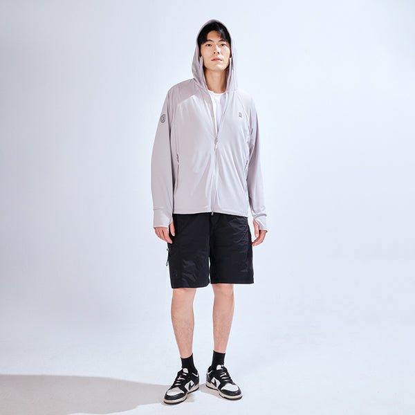 UPF200+防曬冰感A+級透氣排汗機能黑膠帽簷冰鋒衣