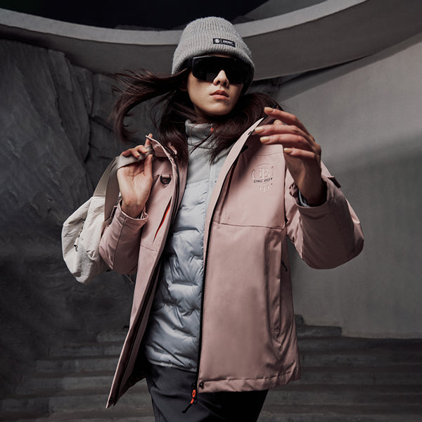 All in one全方位升溫蓄熱科技防潑水三合一衝鋒衣2.0