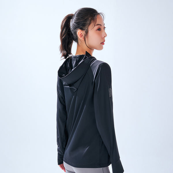 UPF200+防曬冰感A+級透氣排汗機能黑膠帽簷冰鋒衣